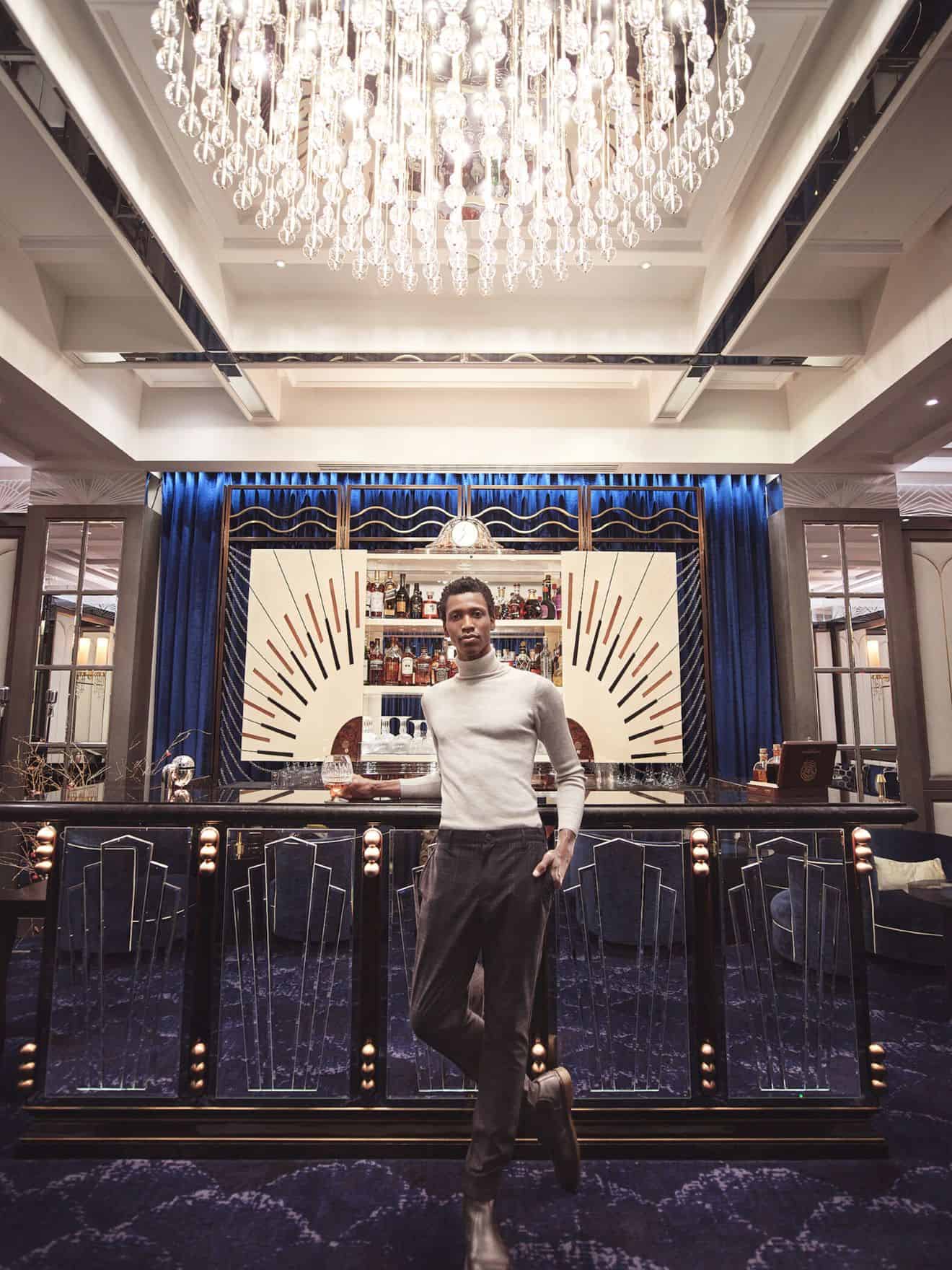 Calvin Royal in the Jazz Lounge at The Wellesley Knightsbridge
