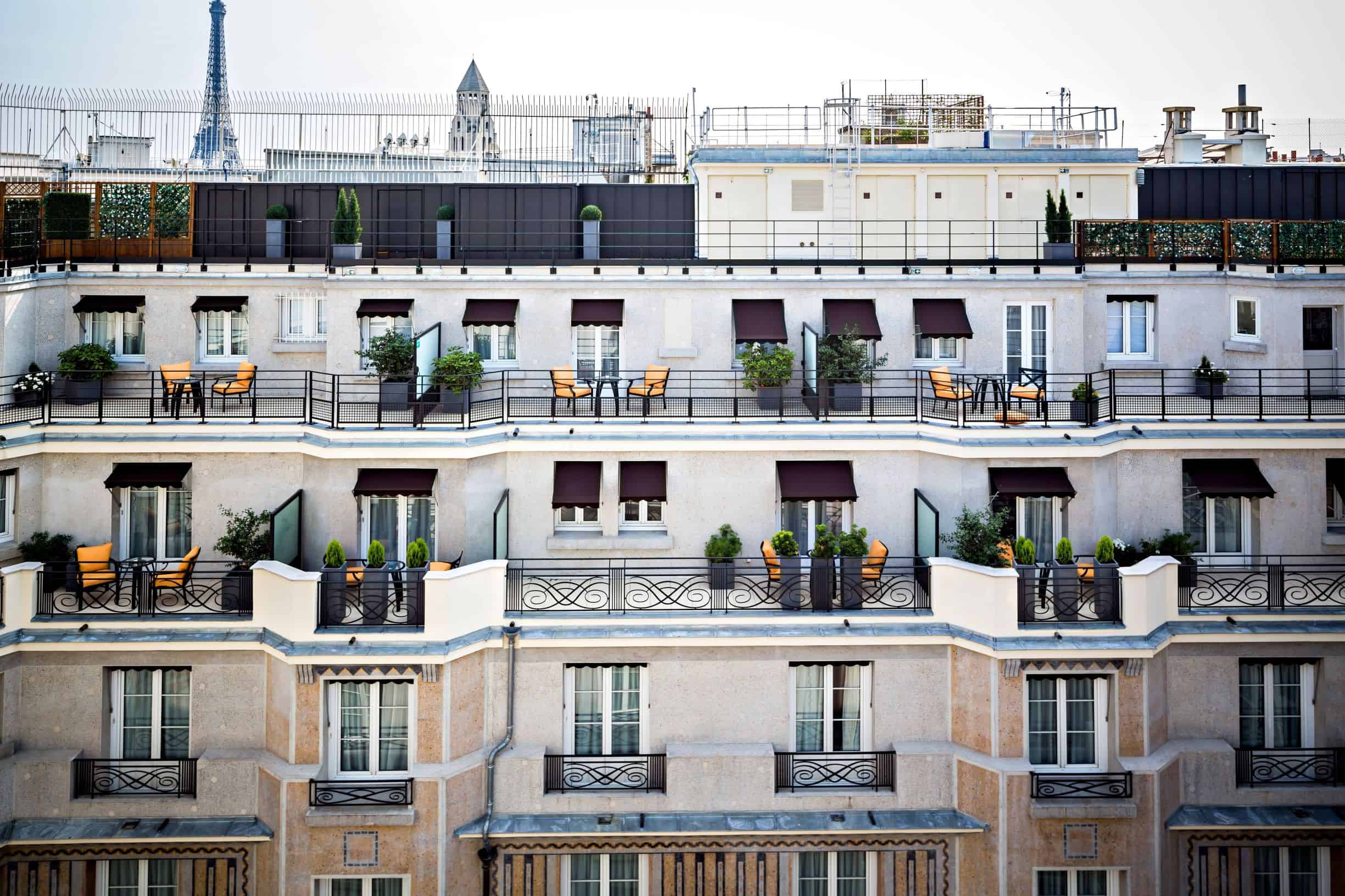 exterior view of hotel
